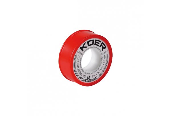 ФУМ стрічка для води KOER ST-01 15M * 0.1mm * 12mm (KR0119) Картинка KR0119