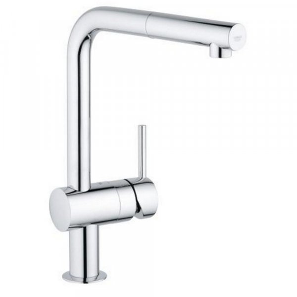 Смеситель для кухни с выдвижным изливом Grohe Minta 32168000 Картинка 16130