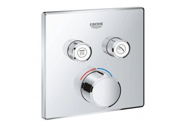 Зовнішня частина змішувача для душу Grohe SmartControl 29148000 на два споживача Картинка 22469