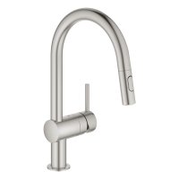 Смеситель для кухни с выдвижным изливом Grohe Minta 32321DC2