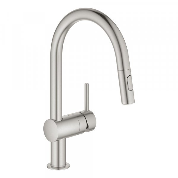 Смеситель для кухни с выдвижным изливом Grohe Minta 32321DC2 Картинка 28115