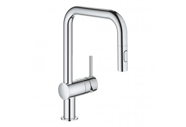 Смеситель для кухни с выдвижным изливом Grohe Minta 32322002 Картинка 28116