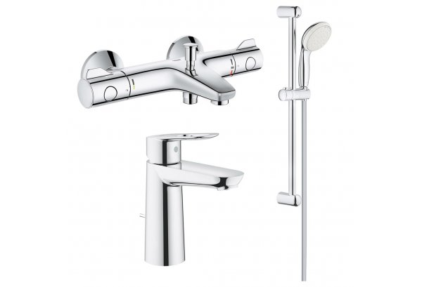 Набор смесителей Grohe Grohtherm 800 + BauLoop 34550TM Картинка 28144