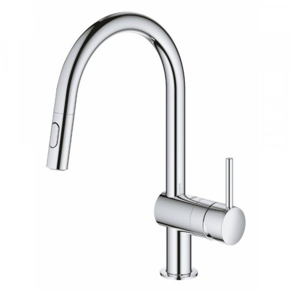 Смеситель для кухни с выдвижным изливом Grohe Minta 32321002 Картинка 29206