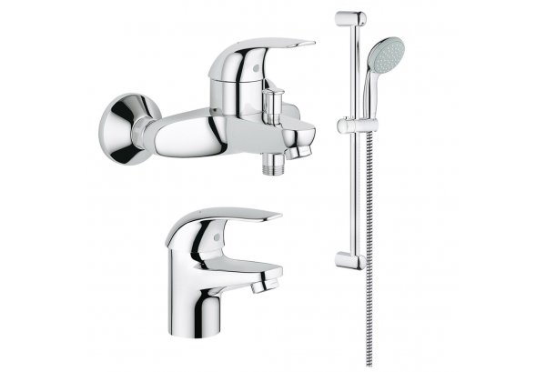 Набір змішувачів Grohe Euroeco 124428 Картинка 29397