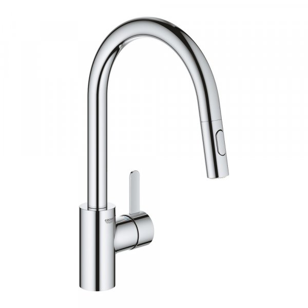 Смеситель для кухни с выдвижным изливом Grohe Eurosmart Cosmopolitan 31481001 Картинка 29401