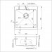 Кухонна мийка Imperial Handmade D5050BL 2.7 / 1.0 мм (IMPD5050BLPVDH12) Картинка 30431