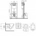 Набор Qtap инсталляция Nest QTNESTM425M11CRM + унитаз с сиденьем Jay QT07335176W Картинка 31196