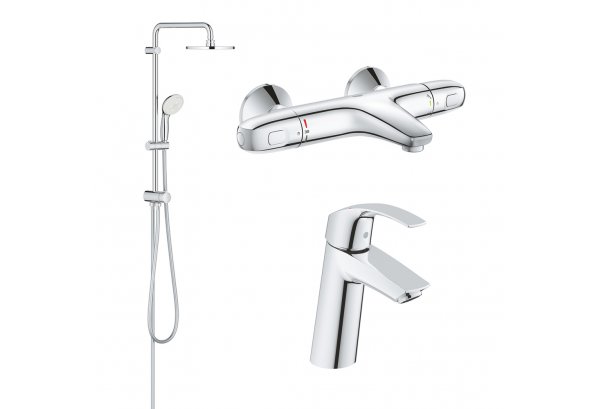 Набор смесителей Grohe Eurosmart 34102TS Картинка 32309