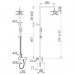 Душова колона зі змішувачем ZERIX LR72401 (LL1027) Картинка LL1027