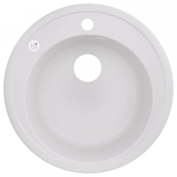 Кухонная мойка Lidz D510/200 WHI-01 (LIDZWHI01D510200) Картинка 33718