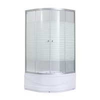 Душевая кабина Lidz Wieza SC80x80.SAT.HIGH.L Linie