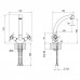 Змішувач для кухні Lidz (CRM) Mayfair 16 272-2 Картинка 35552