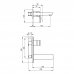 Змішувач прихованого монтажу для душу Qtap Namesti 1125102C Картинка 35996