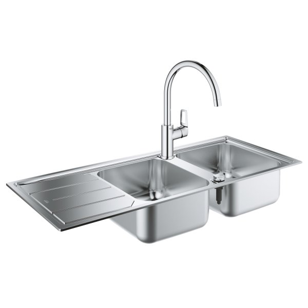 Набір Grohe мийка кухонна K500 31588SD0 + змішувач BauLoop 31368001 Картинка 38639