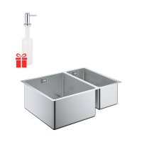 Набор Grohe мойка кухонная K700U 31577SD0 + дозатор для моющего средства Contemporary 40536000