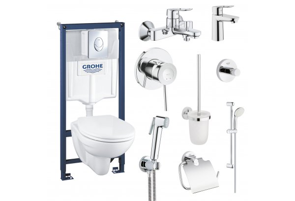 Большой набор для дома Grohe Mega Bundle 39400MB1 Картинка 39735