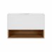 Тумба підвісна Qtap Robin 800х476х437 White / Whitish oak зі стільницею QT1379TPН8001WWO Картинка 39759