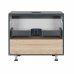 Підлогова тумба Qtap Robin 800х616х437 Graphite / Whitish oak зі стільницею QT1380TNН8002GWO Картинка 39768