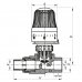 Кран термостатичний з термоголовкою прямий PPR 25x3-4 KOER K0156.PRO (KP0199) Картинка KP0199