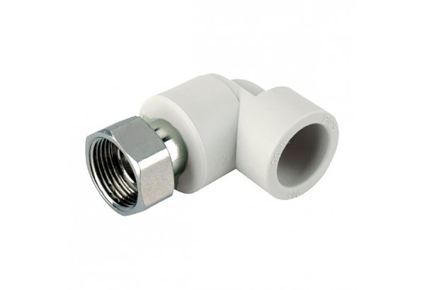 Кут з накидною гайкою 25x3-4F PPR KOER K0145.PRO (KP0183) Картинка KP0183