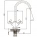 Смеситель для кухни Haiba BERGUS 011 (HB0024) Картинка HB0024
