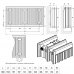 Радіатор сталевий Daylux 33-К 600х1800 бокове підключення Картинка 7779