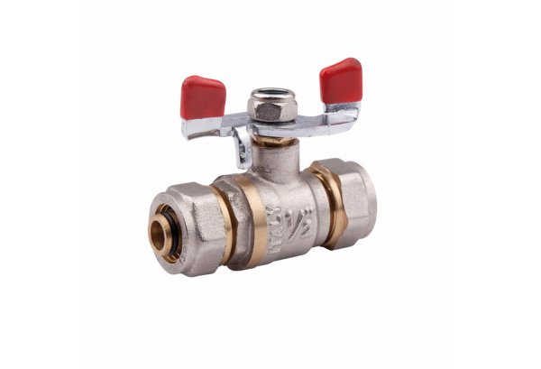 Кран шаровой обжимной Valve 20х20 Картинка 8344