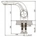 Змішувач для умивальника Haiba ALASKA 001 (HB0012) Картинка HB0012